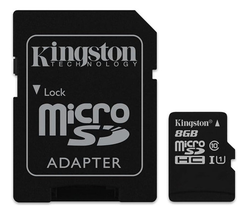 Cartão De Memória Classe 1 Kingston 8gb Sdcit/8gb