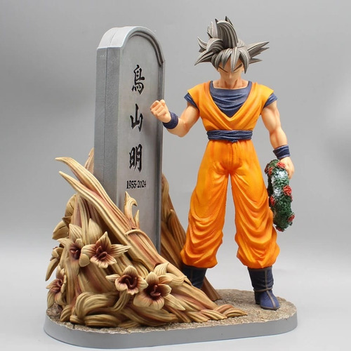 Figure Dragon Ball Son Goku Homenagem À Akira Toriyama 28 cm
