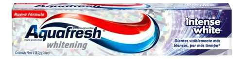 Pasta Dental Aquafresh Intens White 129 Gr