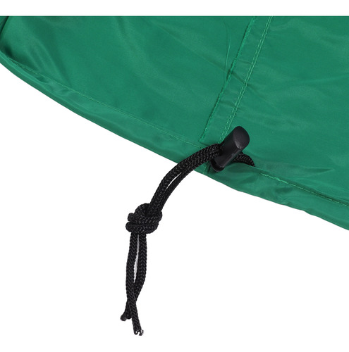 Toldo Protector De Piscina Cuadrado Verde Con Cordón