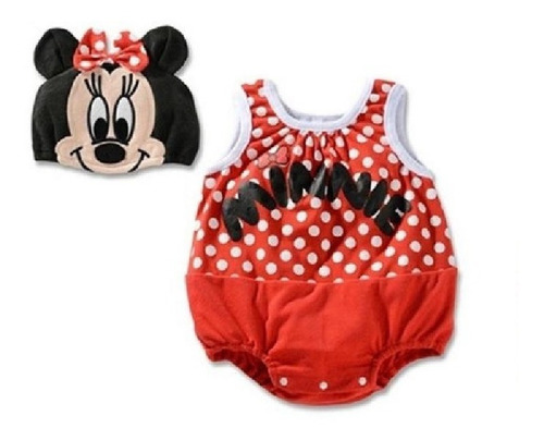 Body Tipo Disfraz (incluye Gorro) Minnie Mouse