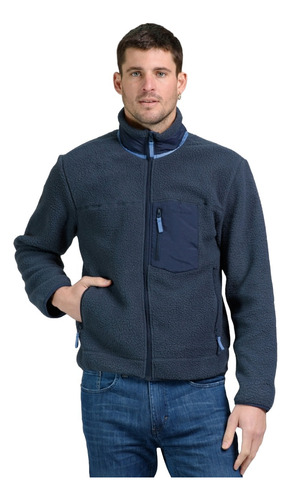 Campera Corderito Hombre Brooksfield Sport 7031b