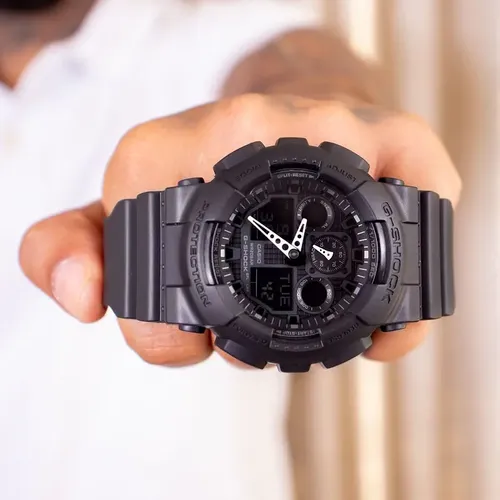 G-SHOCK GA-100 ブラック Relogio G-shcok Casio Masculino Ga-100 Preto Original | Frete grátis
