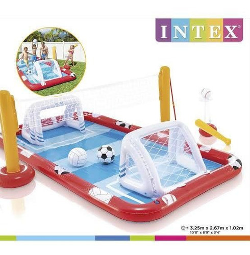 Alberca Y Centro De Juegos Inflable Intex. Para Niños