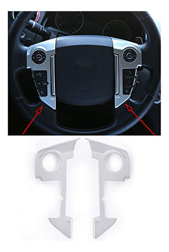 Yiwang Abs Chrome Car Steering Wheel Cover Trim 3d 9lhvd