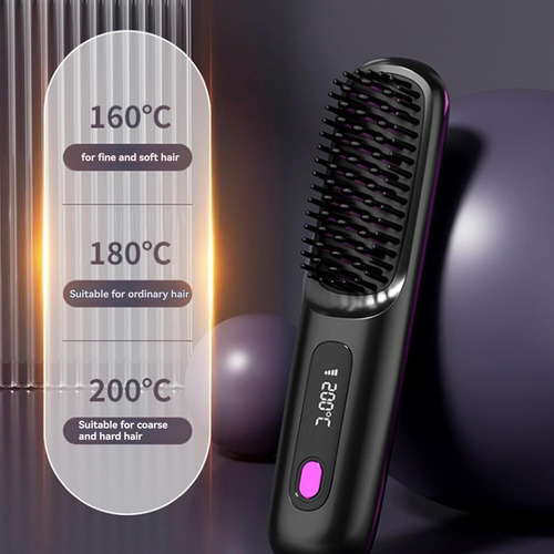 Cj Cepillo Alisador Portátil Go Brush Pro Numoya Gobrush Pro