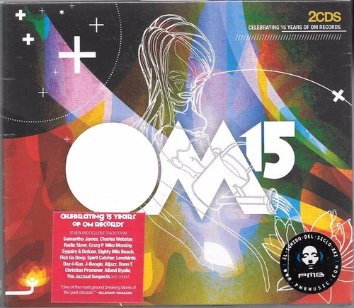 Varios Cd: Om 15: Years Of Om Records ( Argentina - Doble )