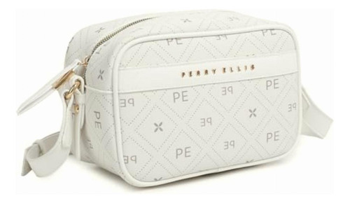 Perry Ellis Bolsa Crossbody Para Dama Color Gris Colección