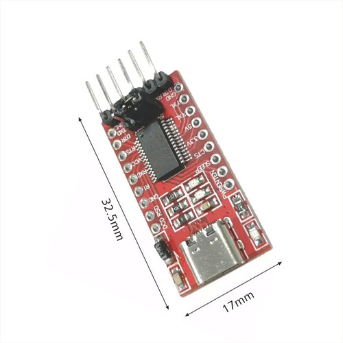 Módulo Conversor Usb A Serial Ttl Ft232rl Ftdi 5.5v/3.3v
