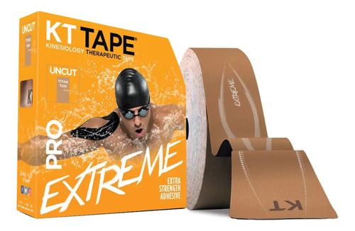 Kt Tape Pro Extreme 125 Pies Sin Cortar Titan Tan