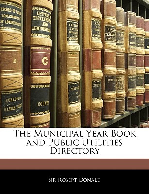 Libro The Municipal Year Book And Public Utilities Direct...