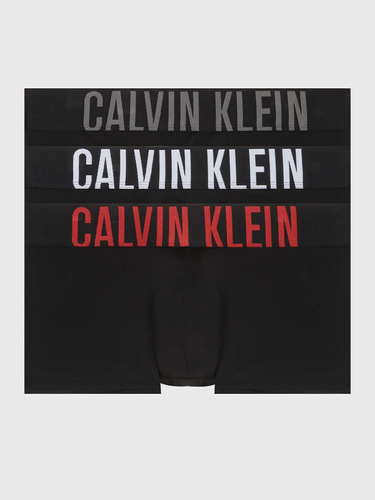 Trunks Calvin Klein Power Paquete De 3 Hombre Negro