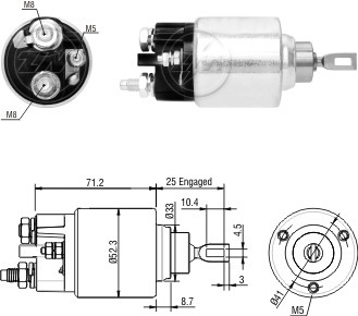 Automatico De Arranque Bosch Citroen 205 1.1i Tu1