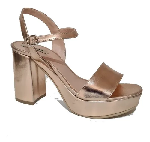 Sandalias Cobre Fiesta MercadoLibre