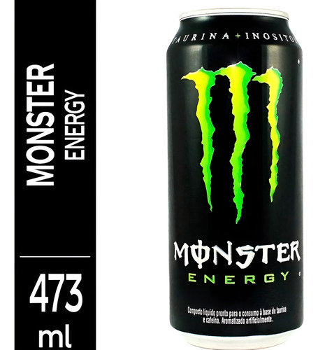 Energético Monster Energy Tradicional 473ml Kit 10uni-gamer