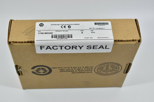 Ab Allen Bradley 1756-m02ae Controllogix 2 Axis Analog Servo