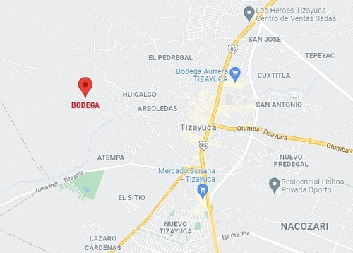 Imagen 5 de 5 de Bodega Huicalco Tizayuca Hidalgo Sup. 3,000 Mts