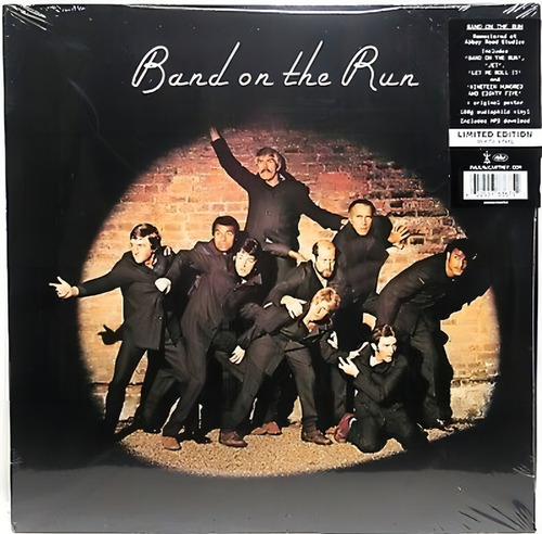 Paul Mccartney Band On The Run Vinilo Lp Remastered