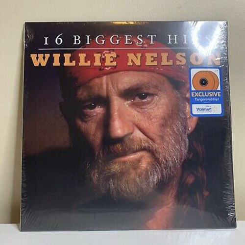 Vinilo: Willie Nelson - 16 Hits (exclusive Tangerine Orange 