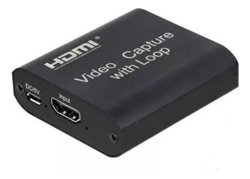Placa De Captura Hdmi C/ Loop Out, Audio E Video 4k