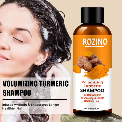 Shampoo Nutritivo De Espuma De Açafrão Em Pó 200ml