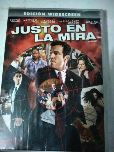 Dvd Film Justo En La Mira - Vantage Point