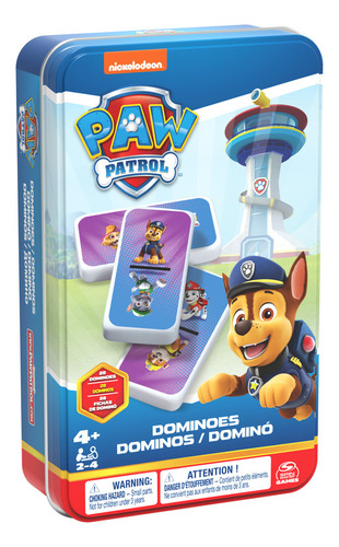 Cardinal: Paw Patrol - Domino De 6