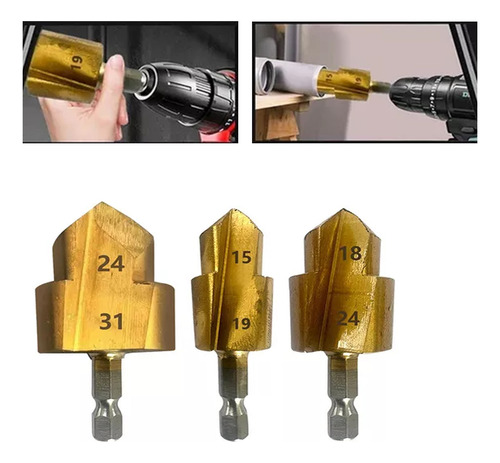 Broca De Elevación Ppr Con Mango Hexagonal Universal Para Tu