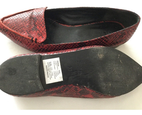 Super Sale! Clara. Zapatos Chatos Animal Print. Talle 37