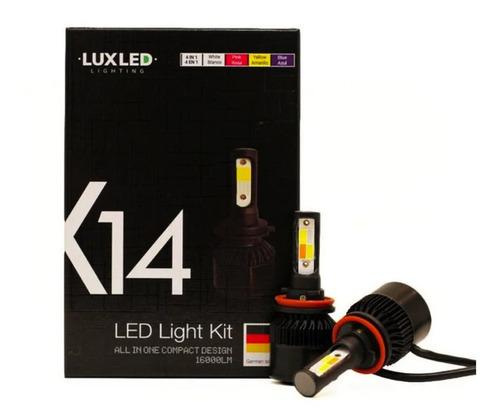 Lampara Cree Led X4  H12 4 Colores X14 32000lm