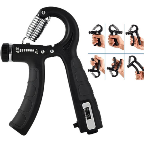 Hand Grip Mãos 5 A 60kg Ajuste Intensidade Treino Aparelho