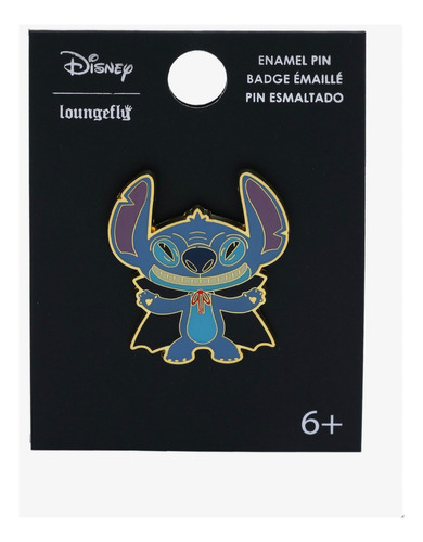 Pin Loungefly Stitch Vampiro Disney