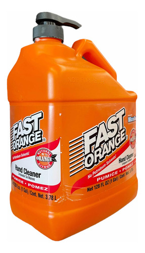 Limpiador Desengrasante De Manos Fast Orange Gel Cítrico Pro