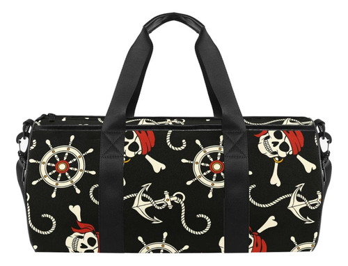 Bolsa Gimnasio Viaje Deporte Para Mujer Hombr Calavera Timon