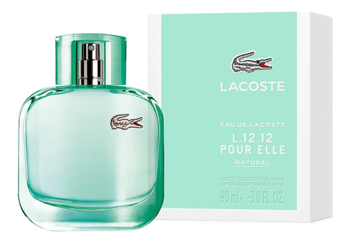 Perfume Mujer Lacoste Pour Elle Natural L.12.12 Edt 90ml