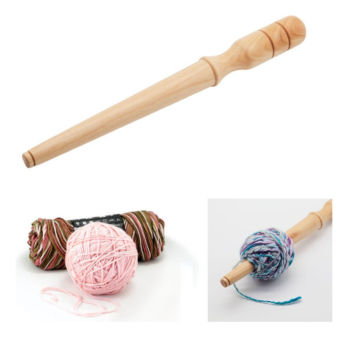 ( Wood Center Pull Ball Yarn Winder Yarn String Storage