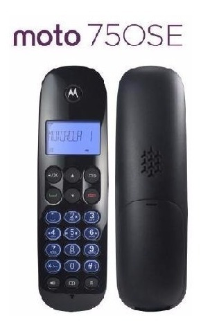 Telefone Sem Fio Secretaria Viva Voz Id Motorola 750se 