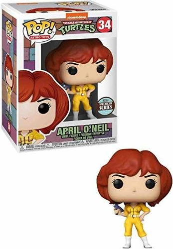 Funko Pop April Oneil Firmado Por Judith Hoag