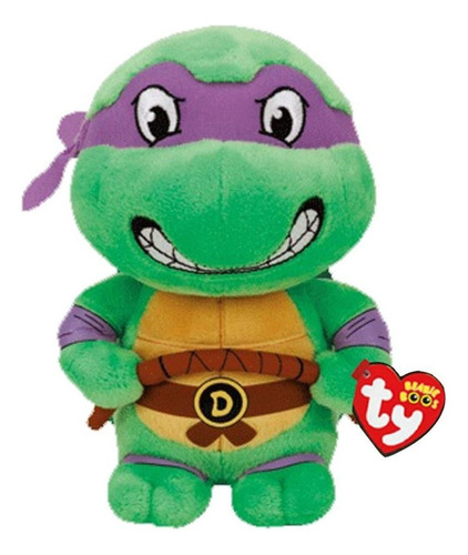 Brinquedo Pelucia Ty Beaniestartarugas Ninjas Donatello 3718