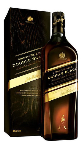 Promoción 2 Unidades Jhonnie Walker Black Double Black 1l  