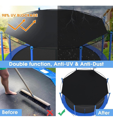 Solo Cubierta De Sombra Para Trampolín Toldo Para 6 Pies