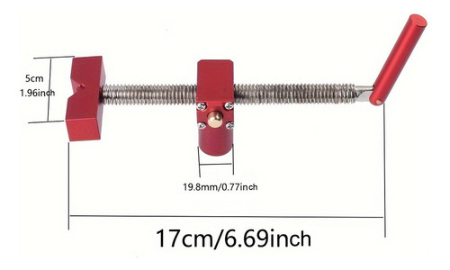 Clip De Escritorio Para Carpintería, Herramientas 19,8 Mm