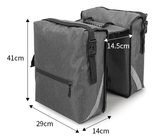 Bolsas De 28l Para Bicicletas Laterales Impermeables De Bici