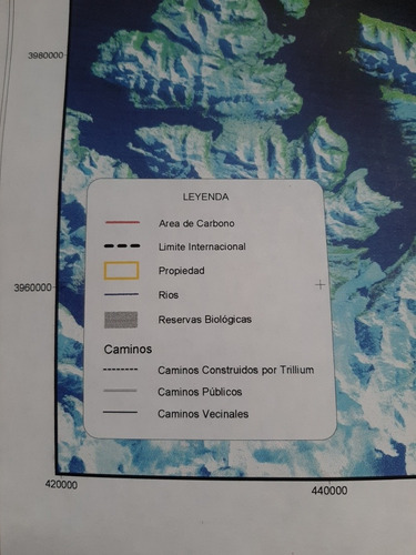 Mapa De Punta Arenas 55x54 Plano ( Lanús)