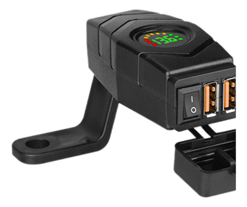 Cargador Usb Para Motocicleta, Carga Rápida 3,0, 36w,