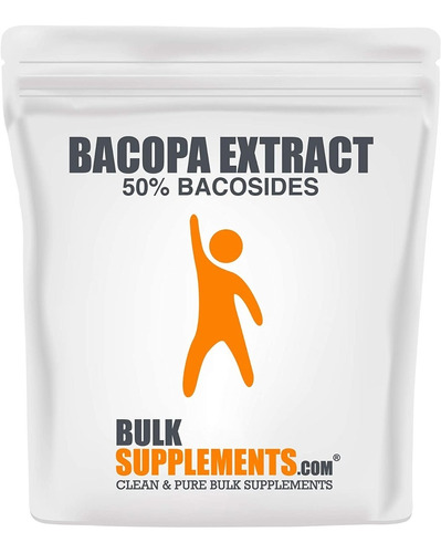 Bulk Supplements Bacopa Monnieri Extracto Memoria 100gr