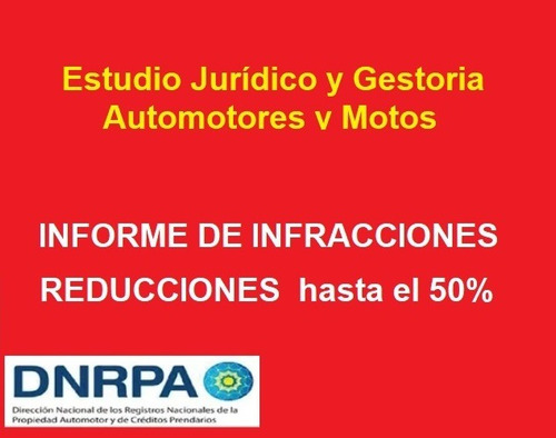 Imagen 1 de 5 de Informes Y Resolucion De Infracciones / Multas De Transito