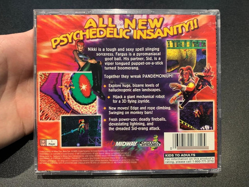 Pandemonium 2 Sony Playstation Ps1 (Usado)