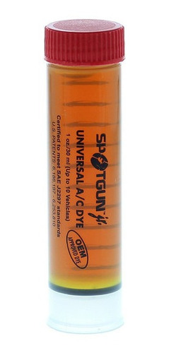 Tinte Uv Para Deteccion De Fugas En Sistemas A/c 1 Oz