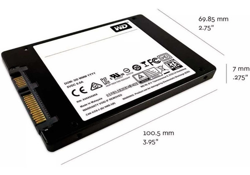 Imagen 6 de 6 de Ssd 240gb Disco Duro Solido Western Digital Laptop Pc 2.5
